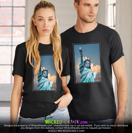 Statue of Trumperty Design #3 | PREMIUM T-SHIRT (unisex)