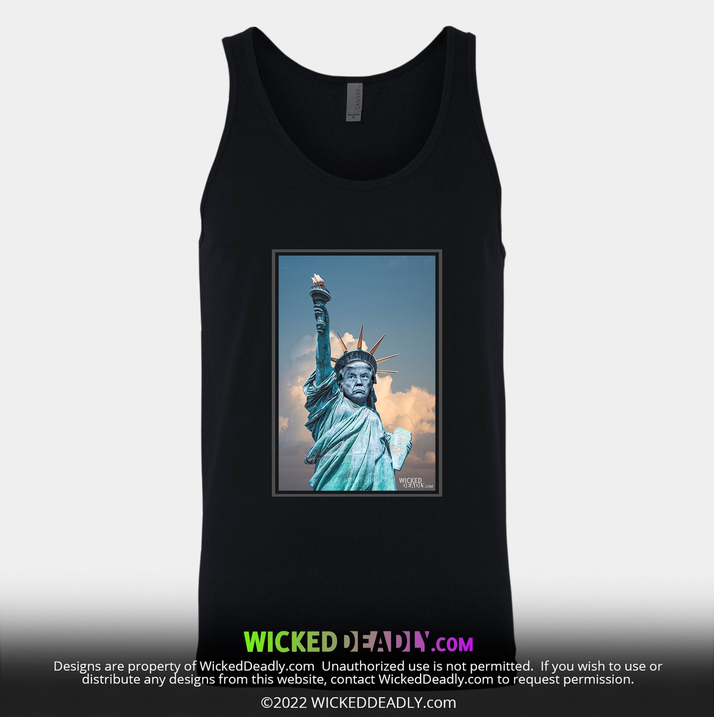 Statue of Trumperty Design #3 | TANK-TOP (unisex)