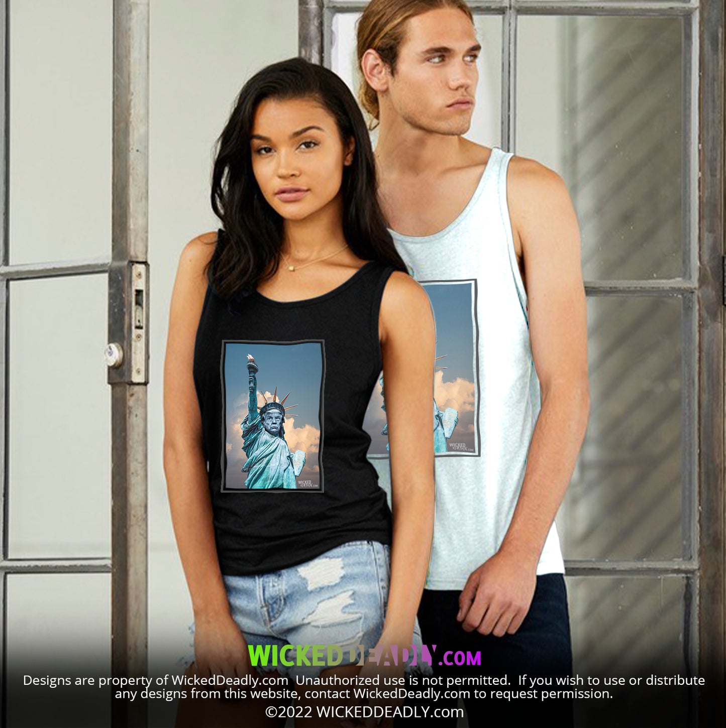 Statue of Trumperty Design #3 | TANK-TOP (unisex)