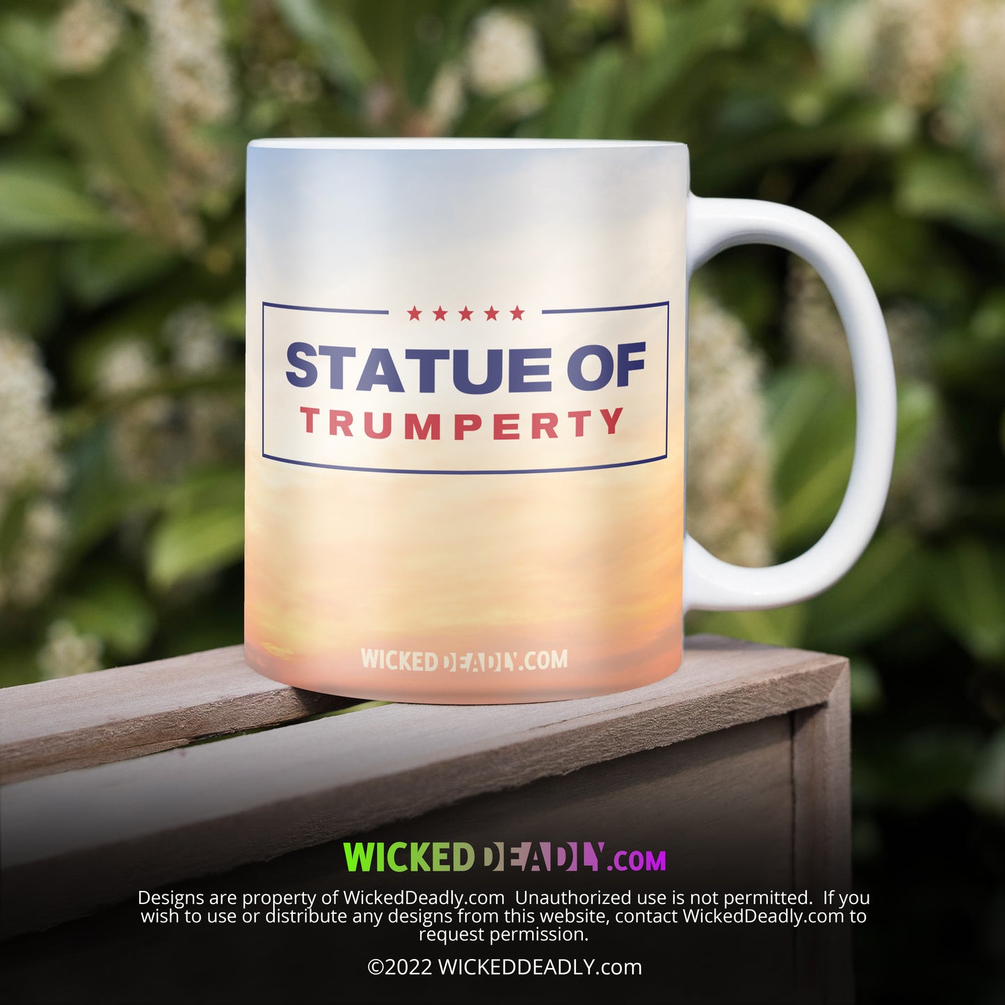 Statue of Trumperty Design #1 | CLASSIC COFFEE MUG (11oz. Ceramic)