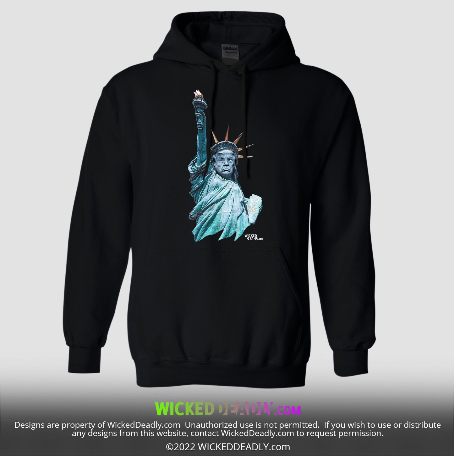 Statue of Trumperty Design #1 | HOODIE (unisex)