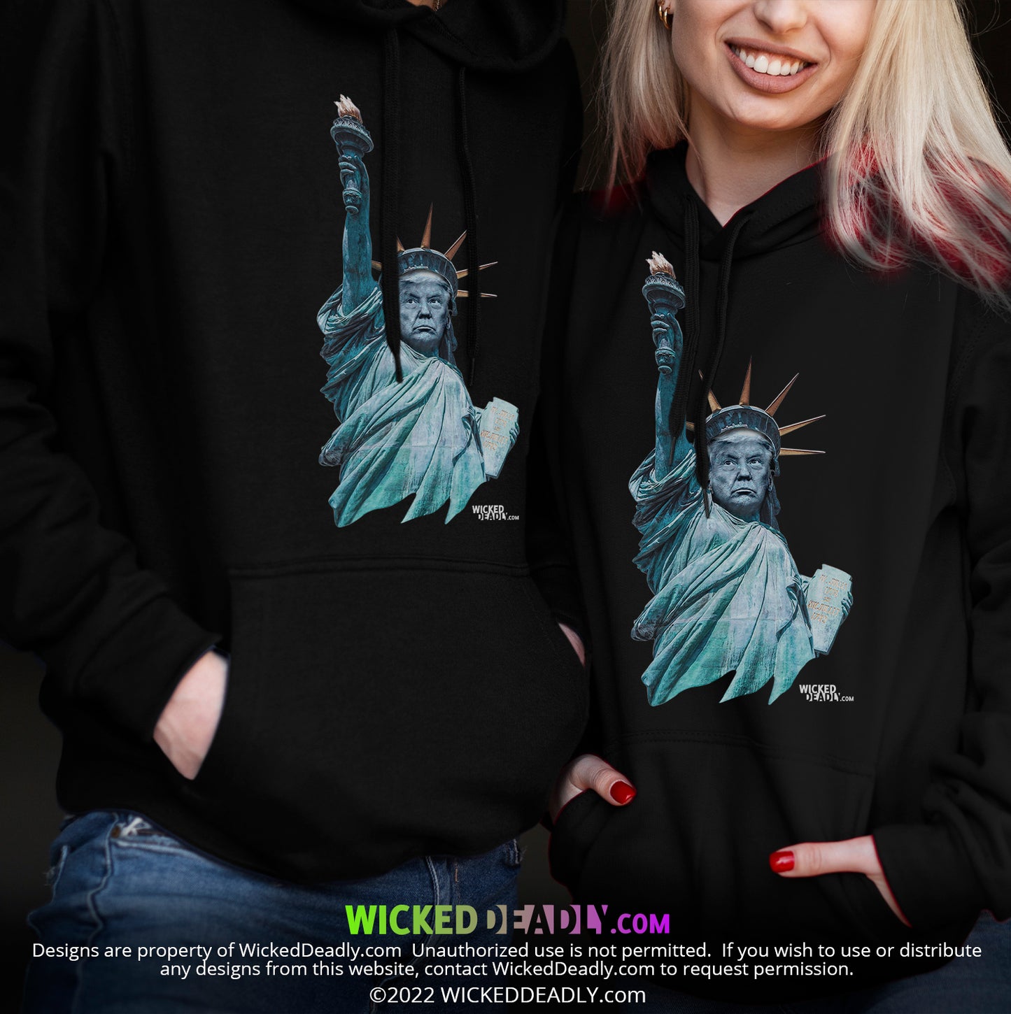 Statue of Trumperty Design #1 | HOODIE (unisex)