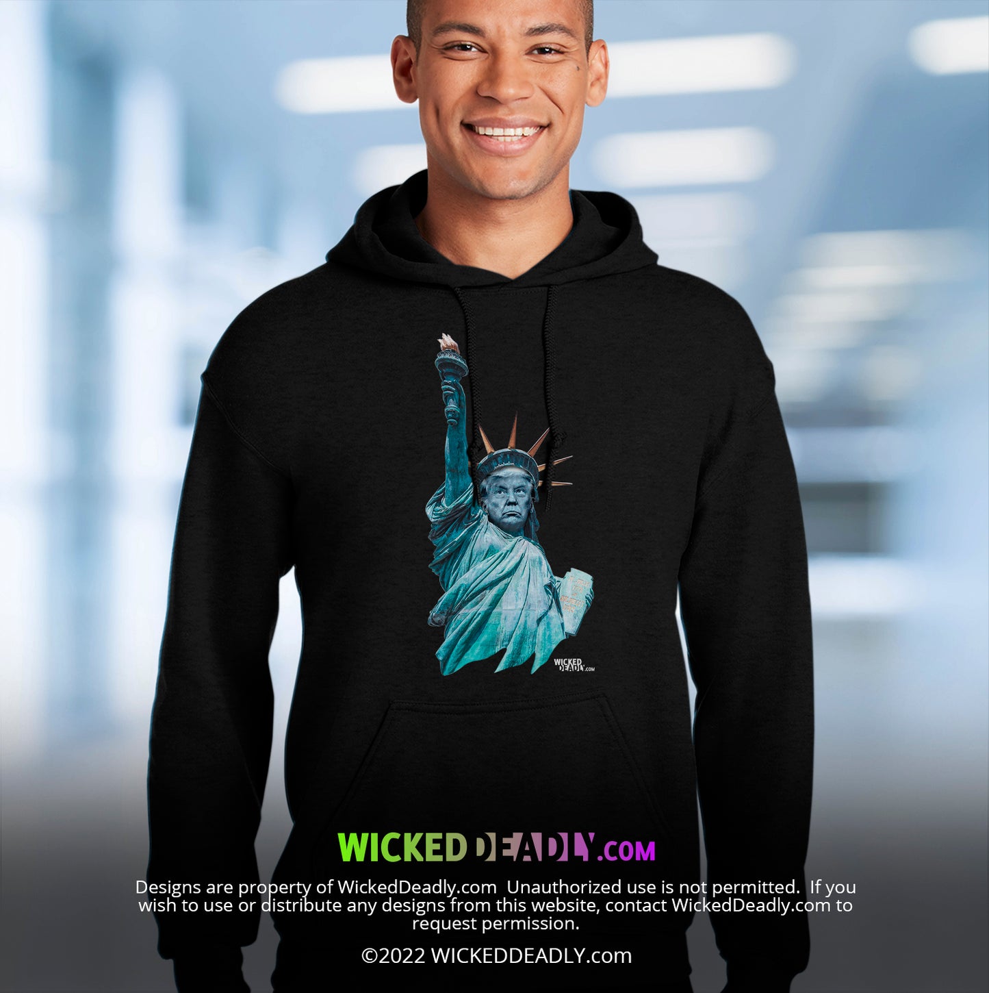 Statue of Trumperty Design #1 | HOODIE (unisex)