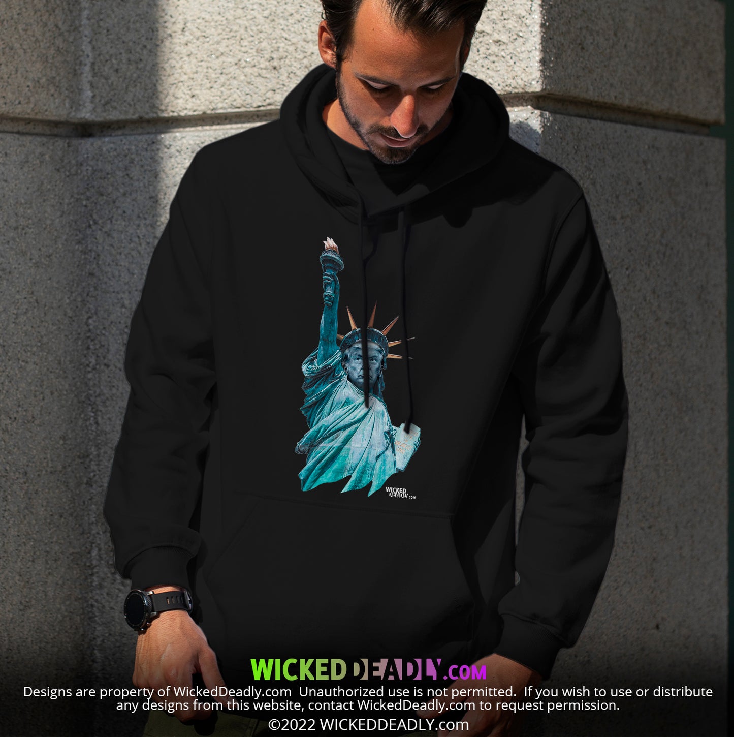 Statue of Trumperty Design #1 | HOODIE (unisex)