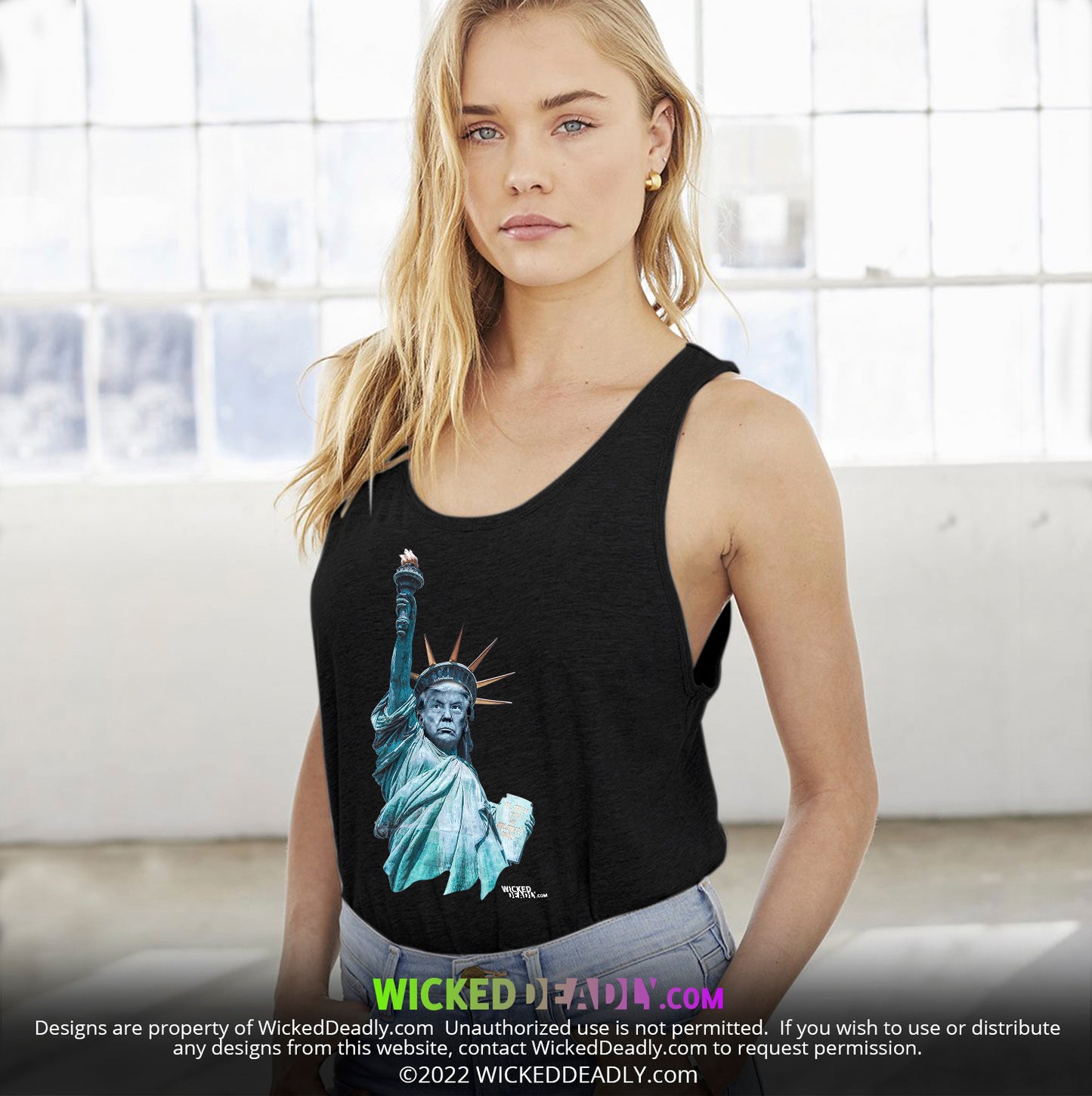 Statue of Trumperty Design #1 | TANK-TOP (unisex)