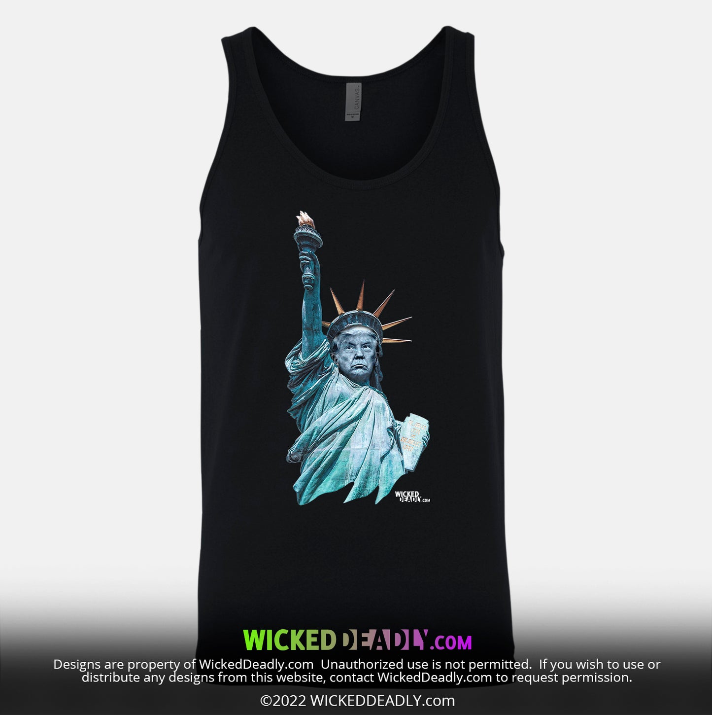 Statue of Trumperty Design #1 | TANK-TOP (unisex)