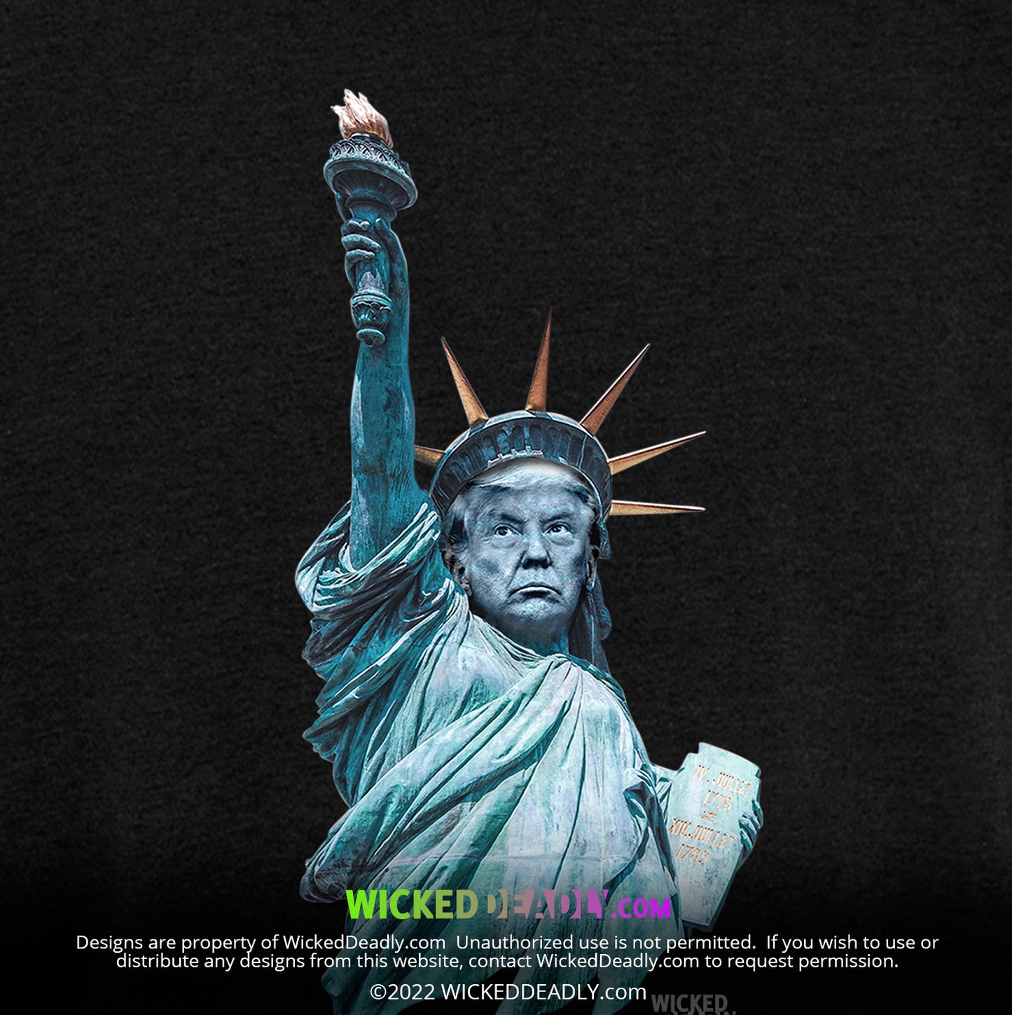 Statue of Trumperty Design #1 | SWEATSHIRT (unisex)