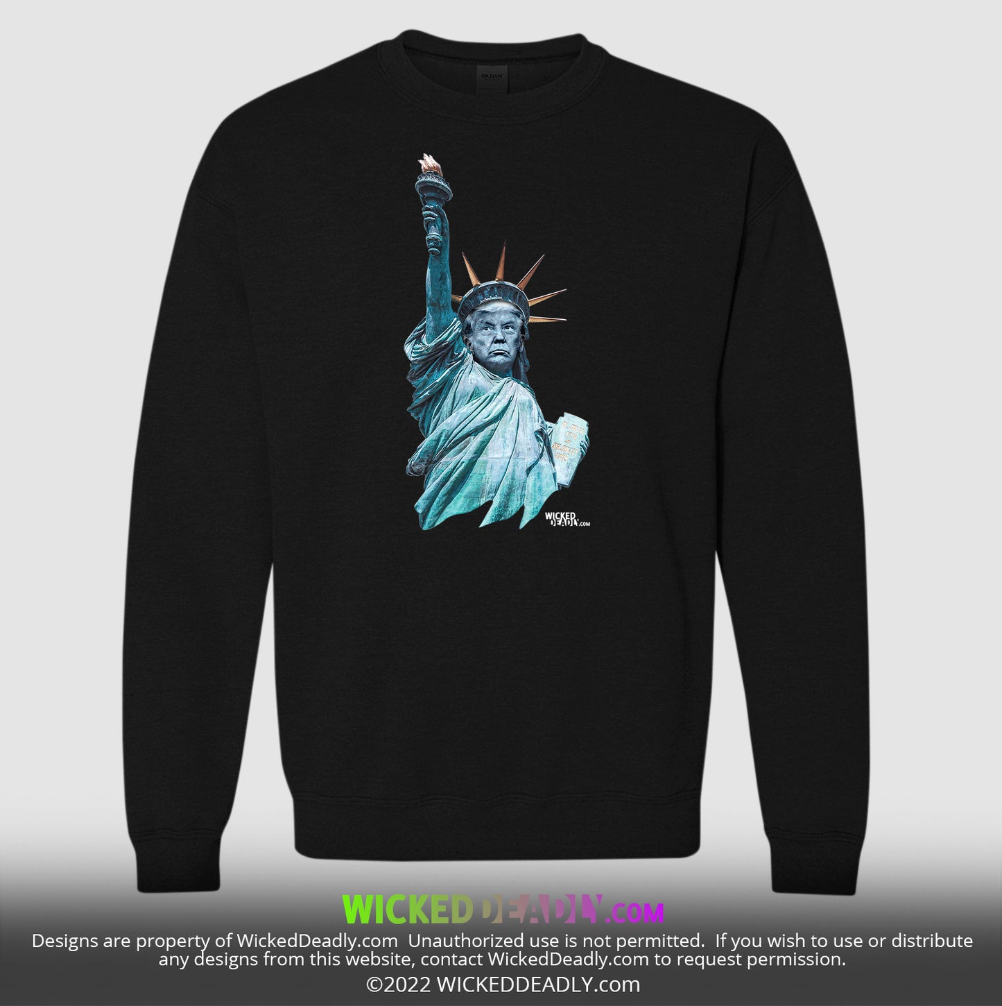 Statue of Trumperty Design #1 | SWEATSHIRT (unisex)