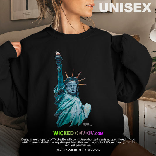 Statue of Trumperty Design #1 | SWEATSHIRT (unisex)