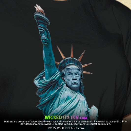 Statue of Trumperty Design #1 | T-SHIRT (womens)