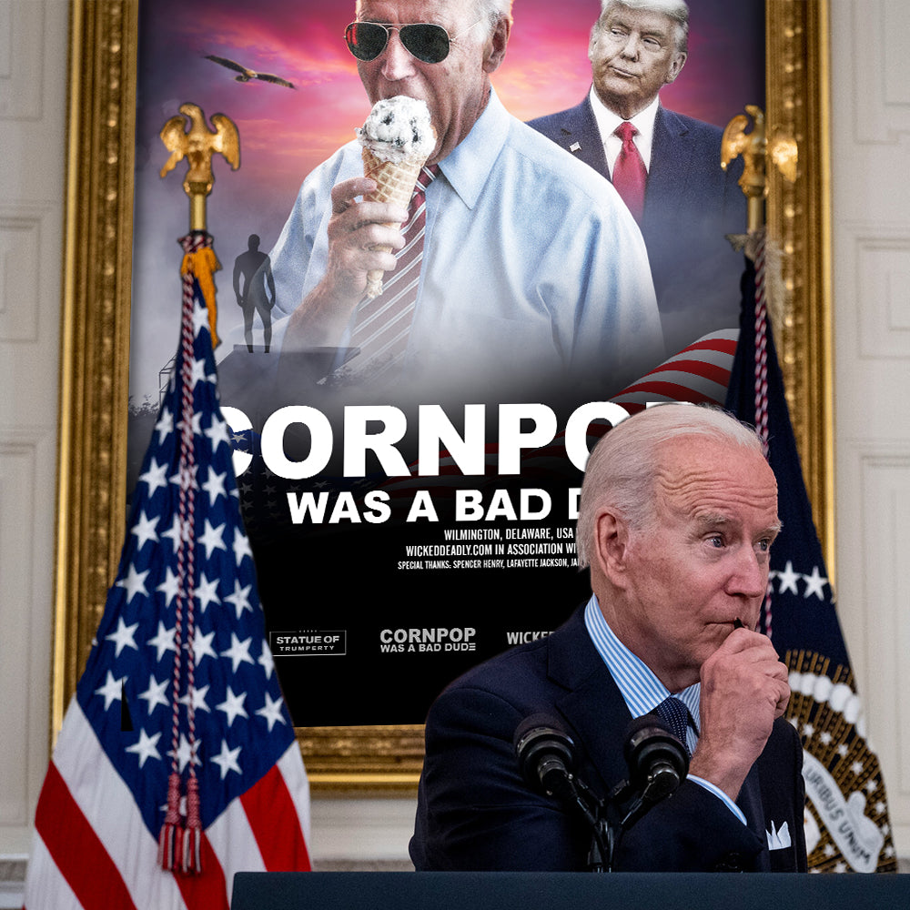 Biden / Cornpop | PREMIUM MATTE POSTER