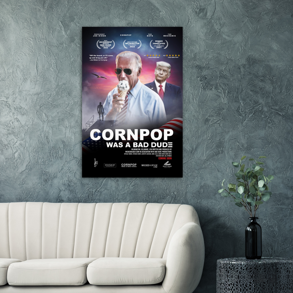 Biden / Cornpop | PREMIUM MATTE POSTER