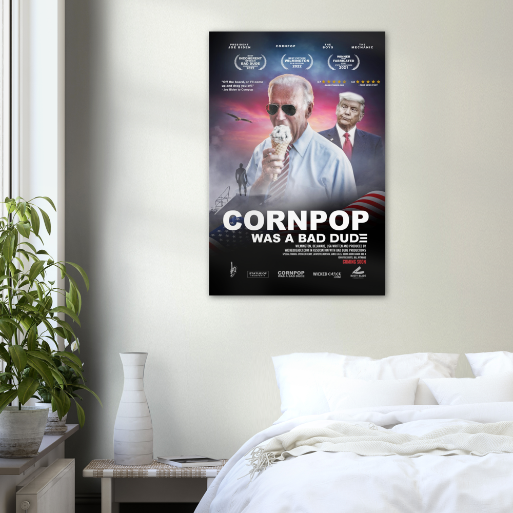 Biden / Cornpop | PREMIUM MATTE POSTER