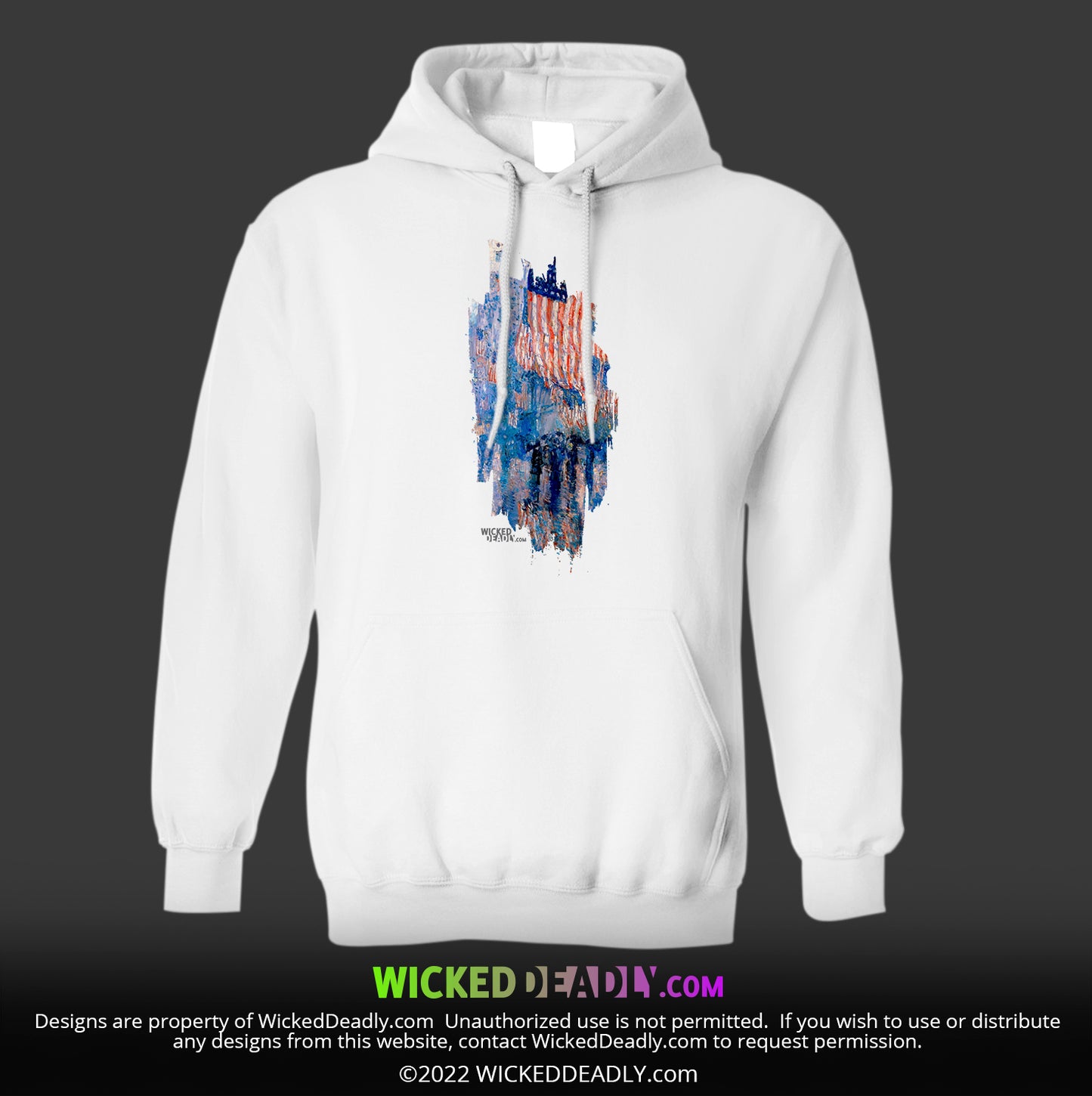 Avenue in the Rain | HOODIE (unisex)