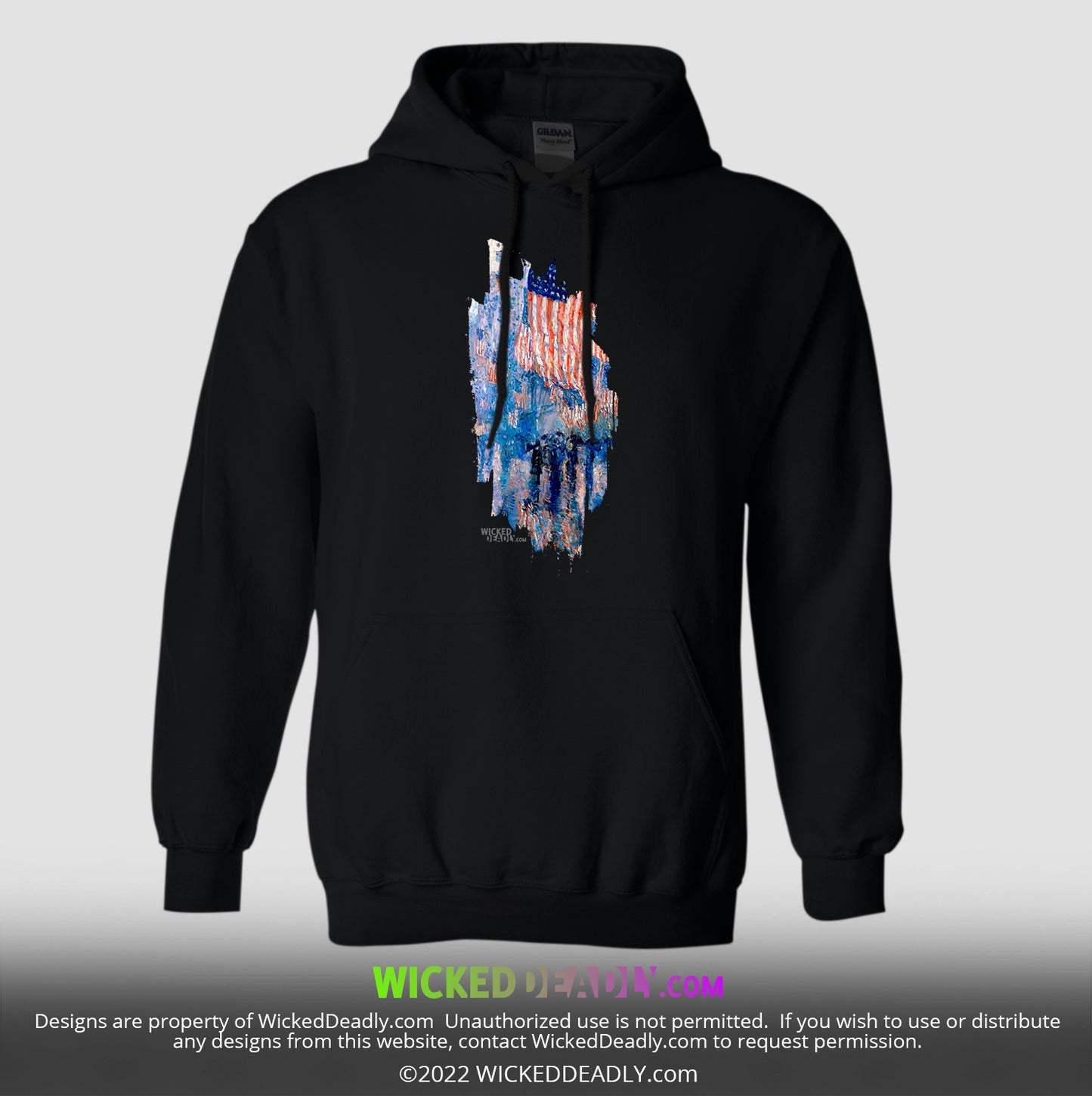 Avenue in the Rain | HOODIE (unisex)