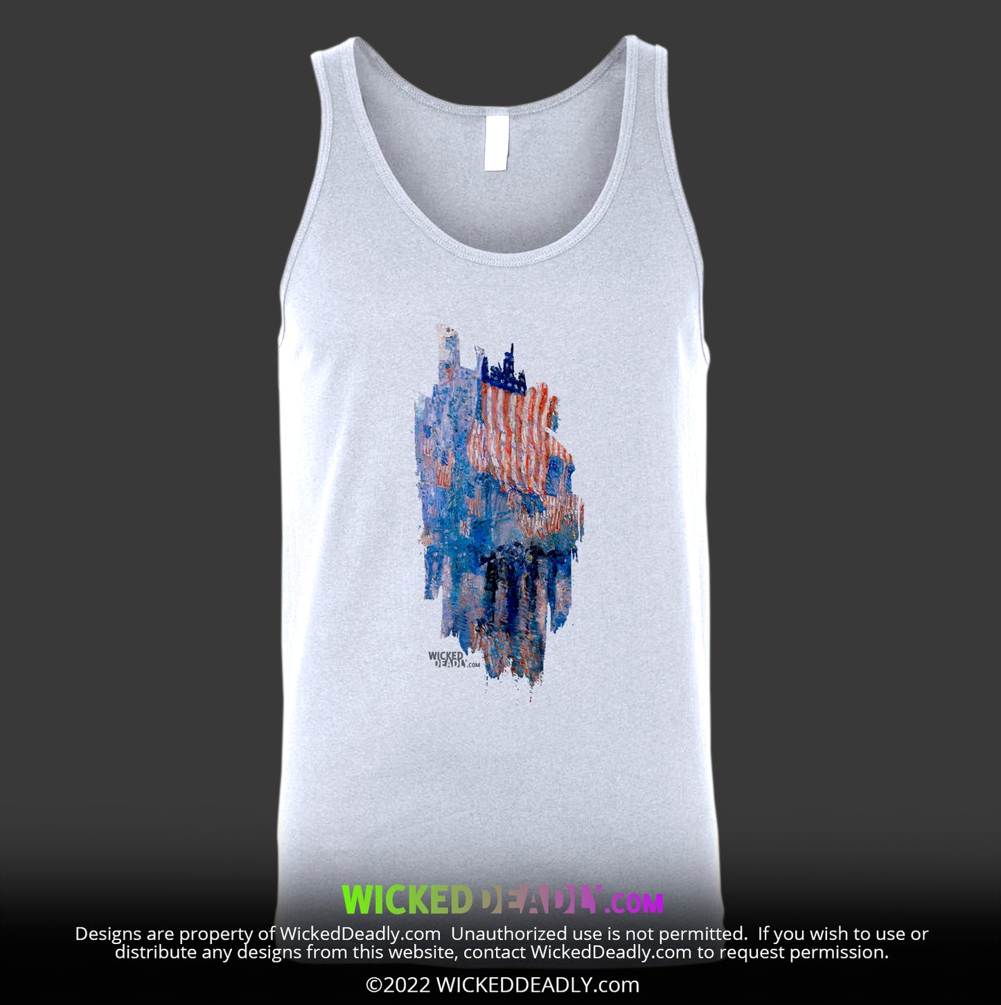 Avenue in the Rain | TANK-TOP  (unisex)