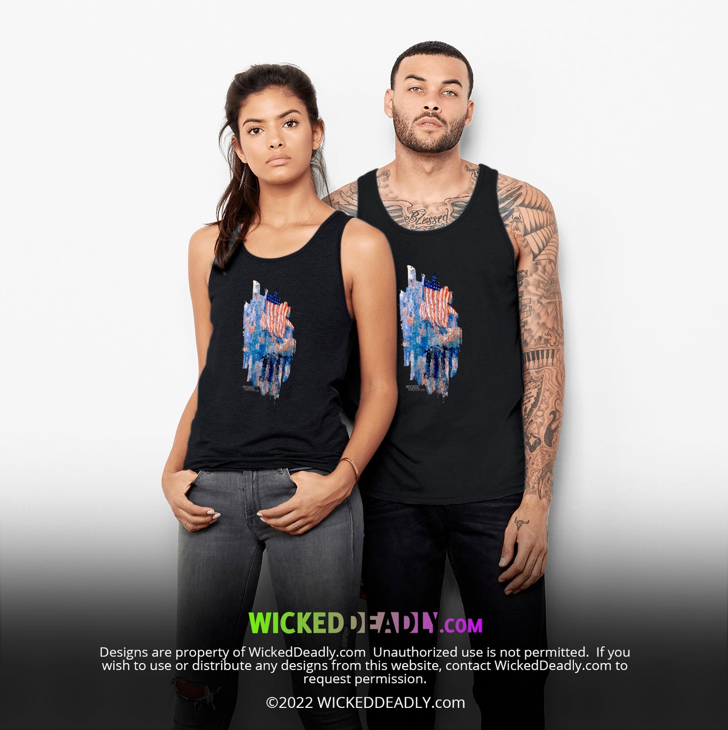 Avenue in the Rain | TANK-TOP  (unisex)