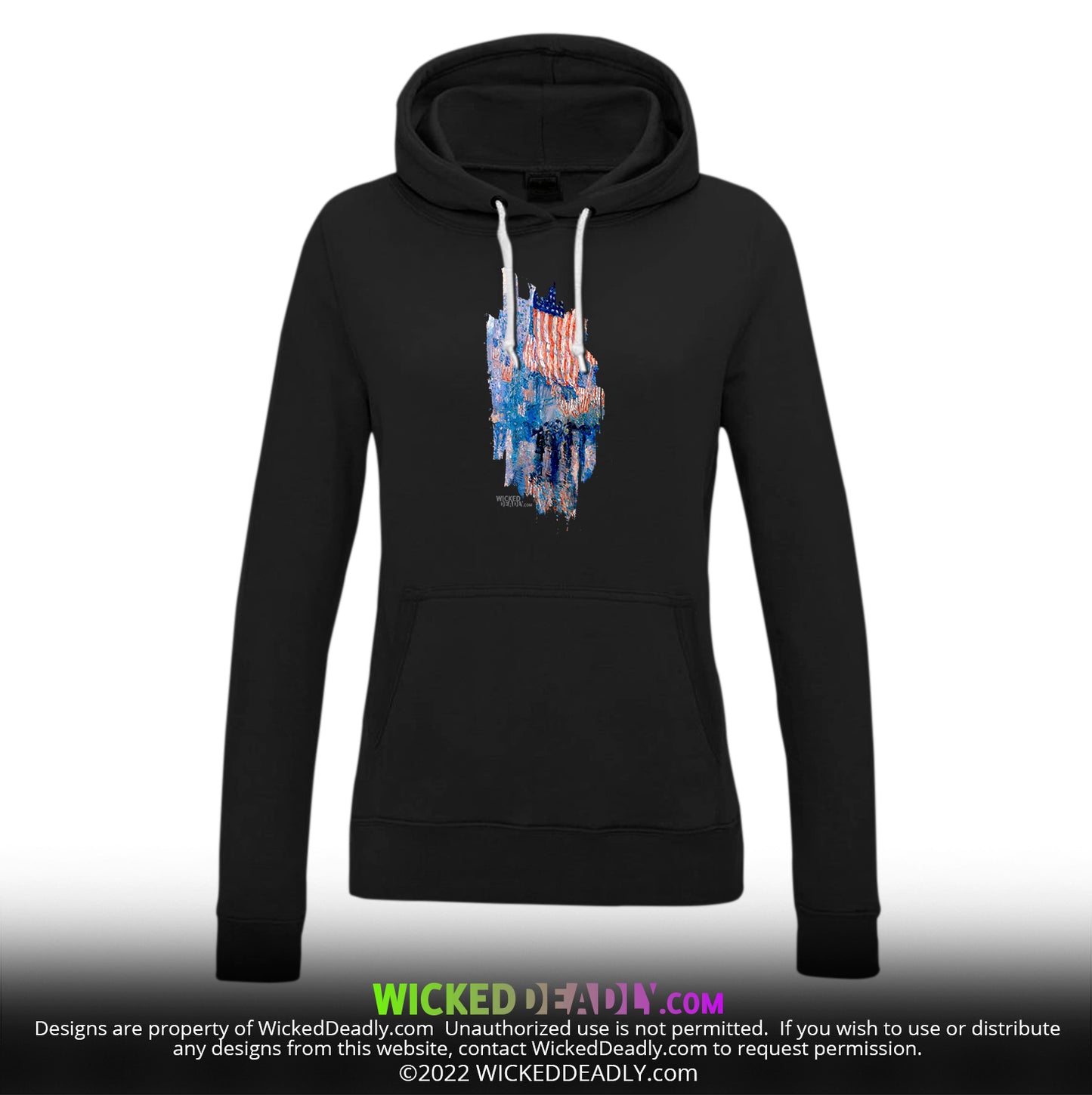 Avenue in the Rain | PULL-OVER HOODIE (womens)