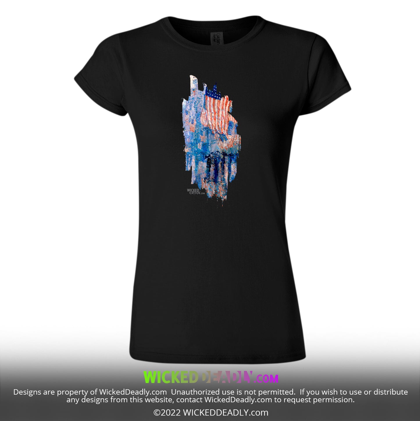 Avenue in the Rain | T-SHIRT (womens)